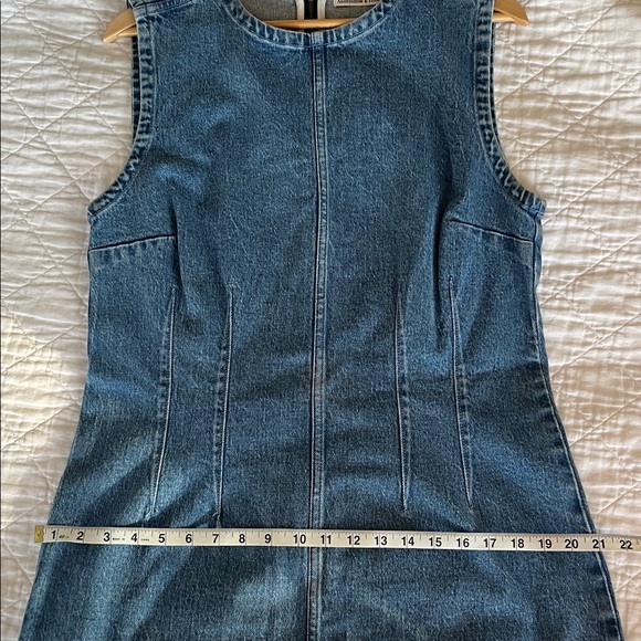 Abercrombie & Fitch Blue Denim Shell Mini Dress - Picture 10 of 10